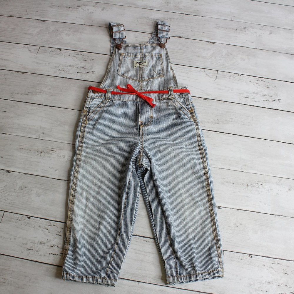 Oshkosh B'gosh Baby Girl Vestbak Bib Overalls